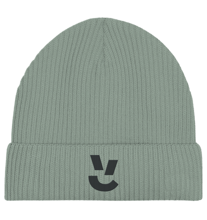 Codistry Logo Schwarz - Organic Fisherman Beanie