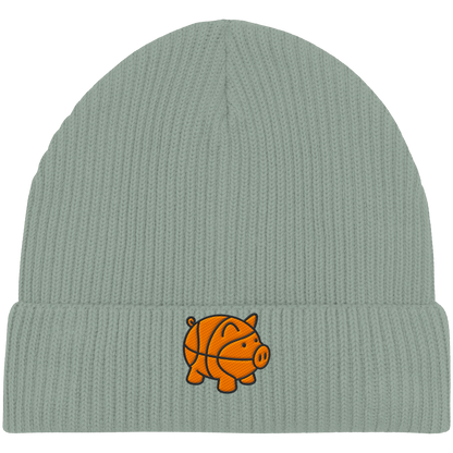 Basketball Piggy - Organic Fisherman Beanie