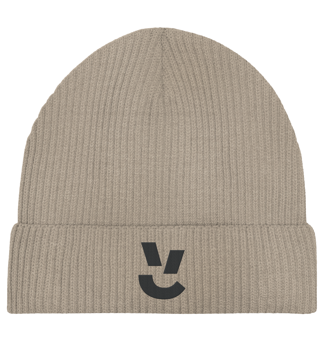 Codistry Logo Schwarz - Organic Fisherman Beanie