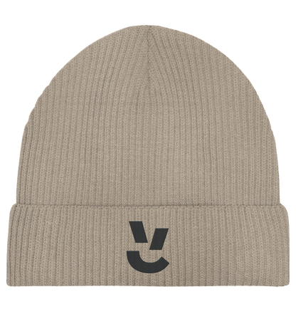 Codistry Logo Schwarz - Organic Fisherman Beanie