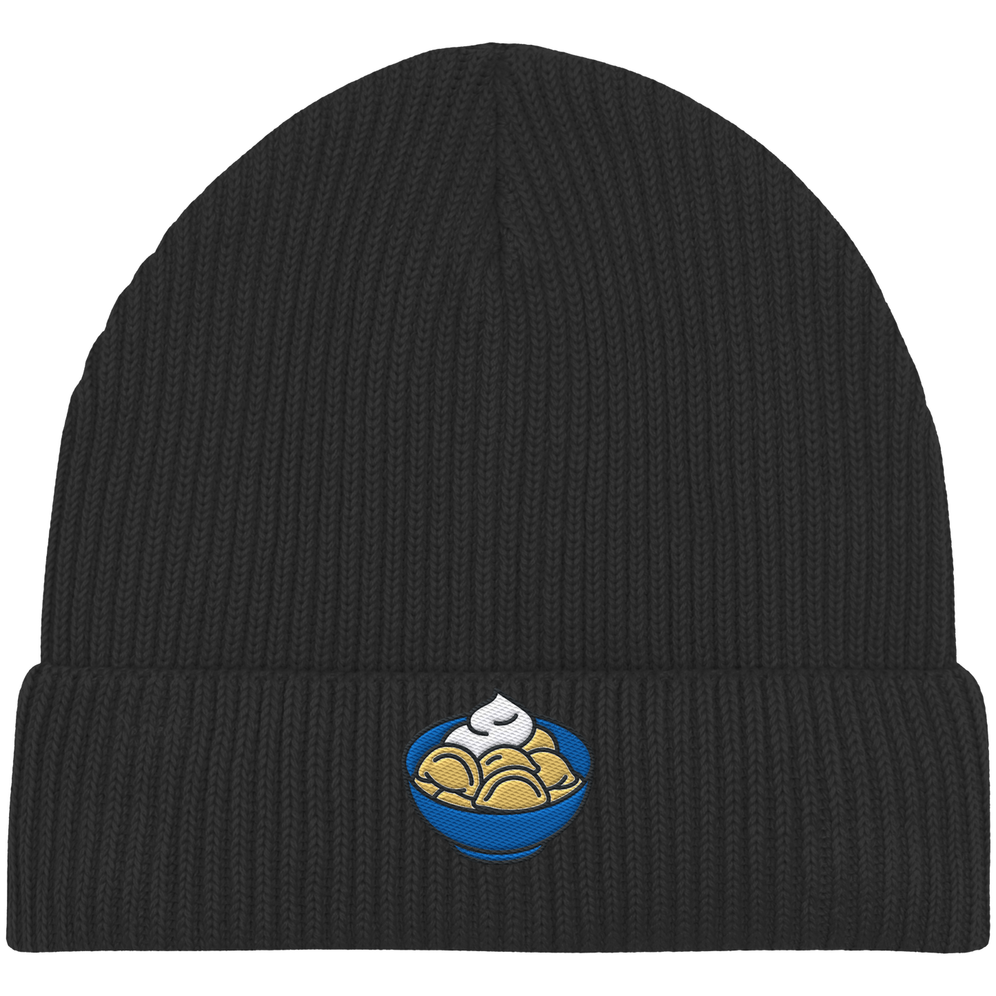 Pilmeni mit Schmand - Organic Fisherman Beanie