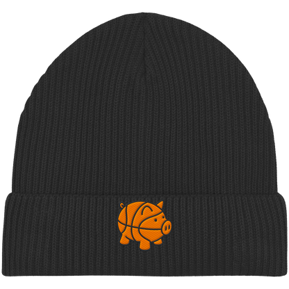 Basketball Piggy - Organic Fisherman Beanie