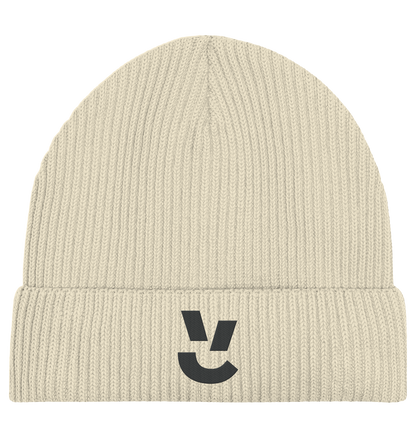 Codistry Logo Schwarz - Organic Fisherman Beanie
