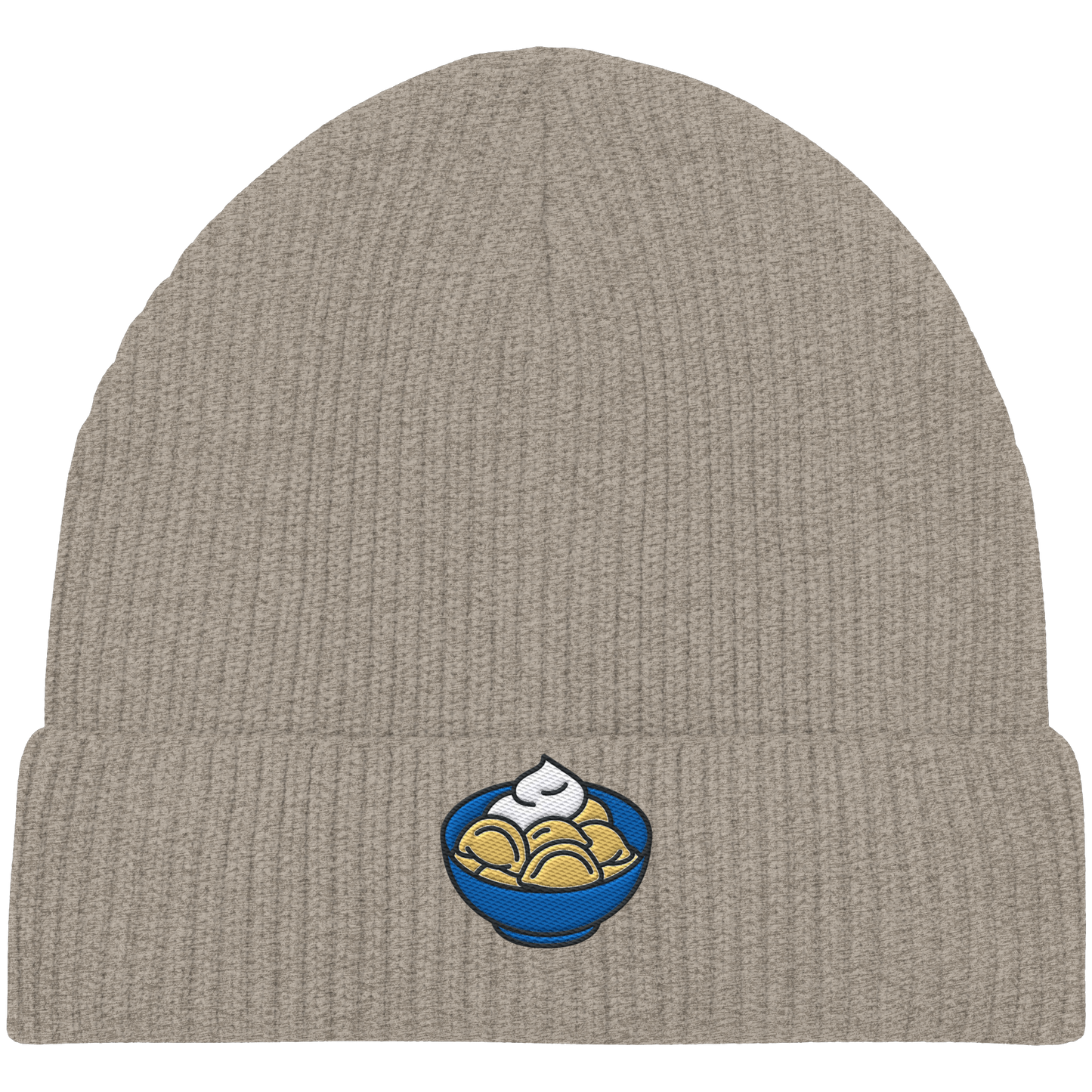 Pilmeni mit Schmand - Organic Fisherman Beanie