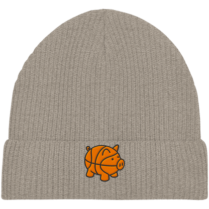 Basketball Piggy - Organic Fisherman Beanie