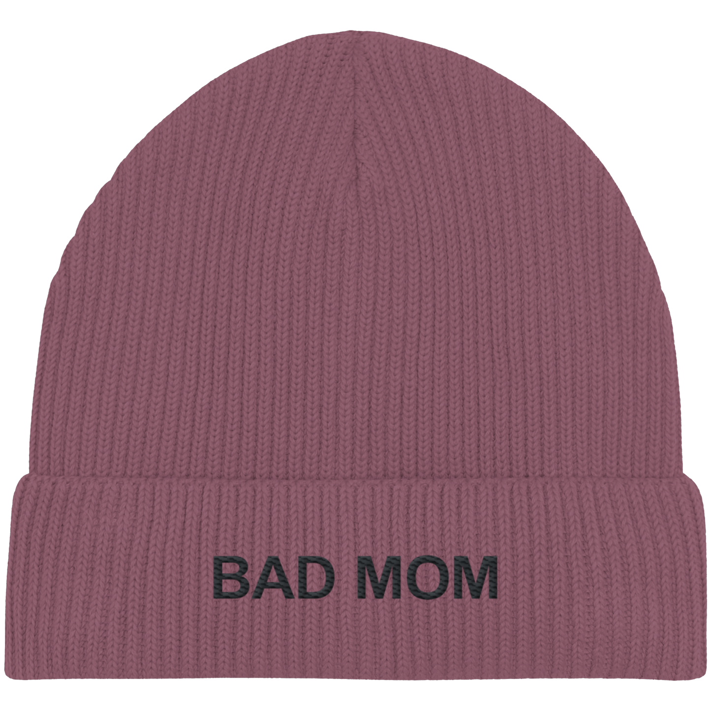 Bad Mom - Organic Fisherman Beanie