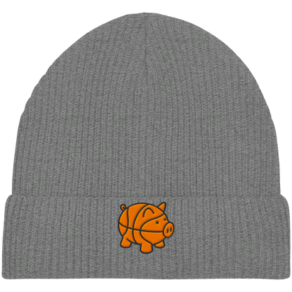 Basketball Piggy - Organic Fisherman Beanie