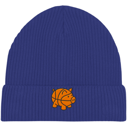 Basketball Piggy - Organic Fisherman Beanie