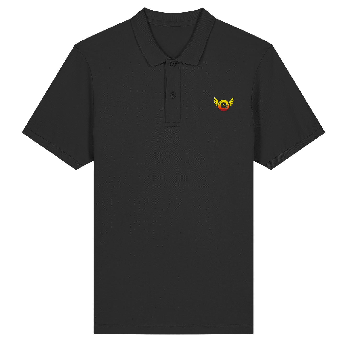 Schallplatte - Organic Fitted Poloshirt