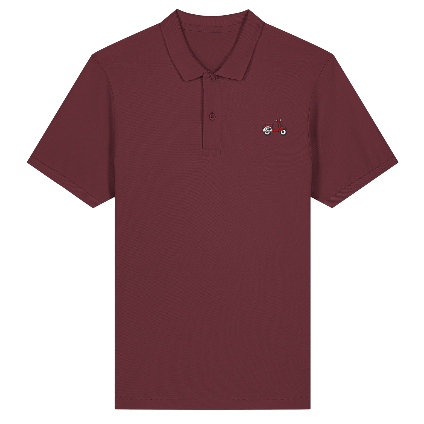 Scooter - Organic Fitted Poloshirt