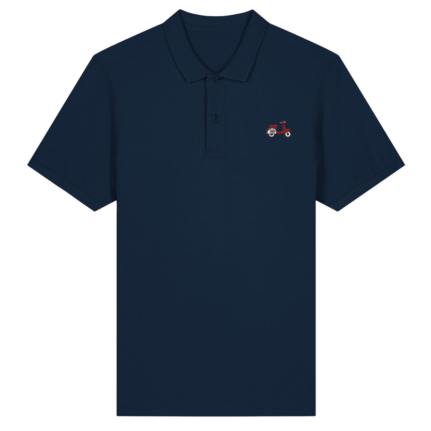 Scooter - Organic Fitted Poloshirt