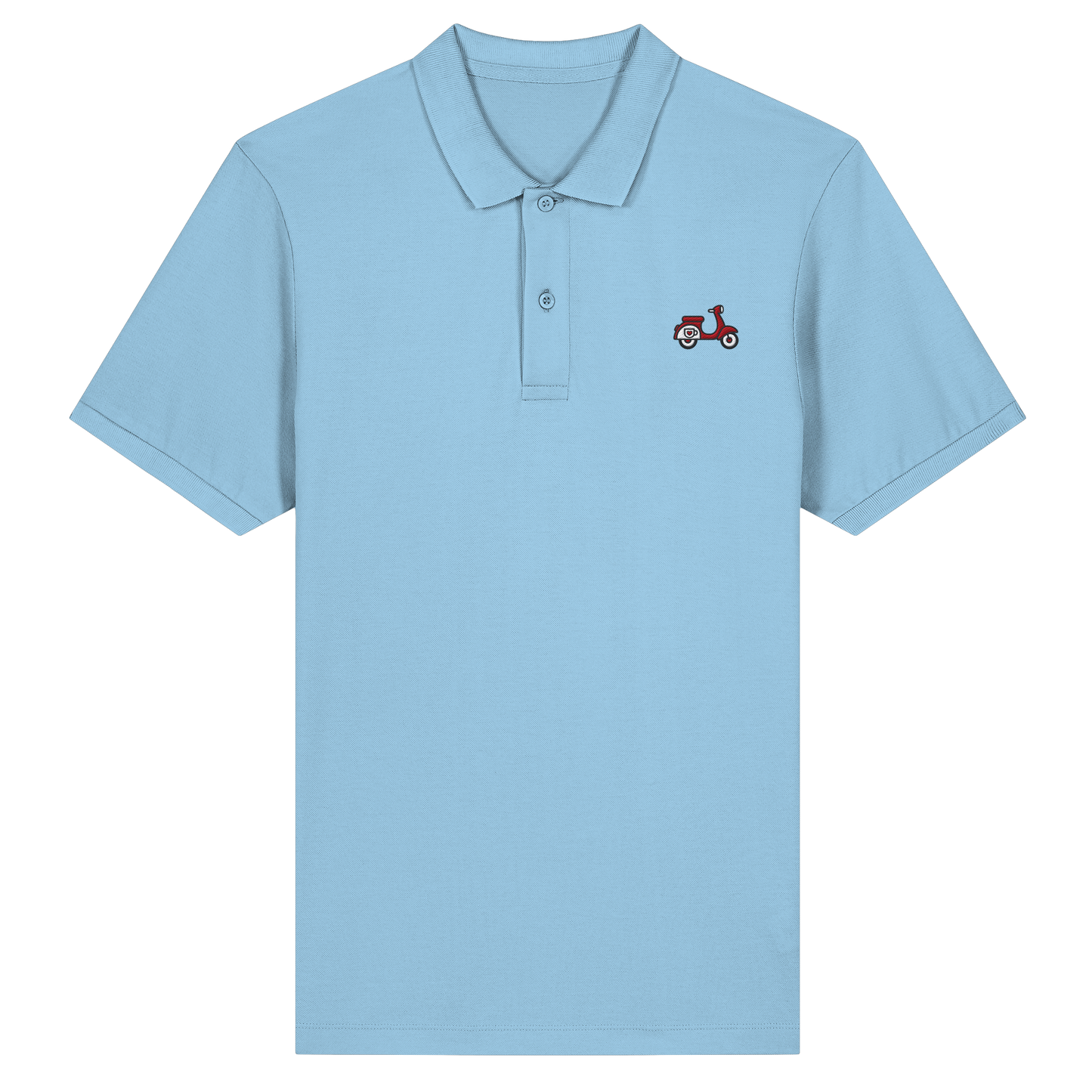 Scooter - Organic Fitted Poloshirt