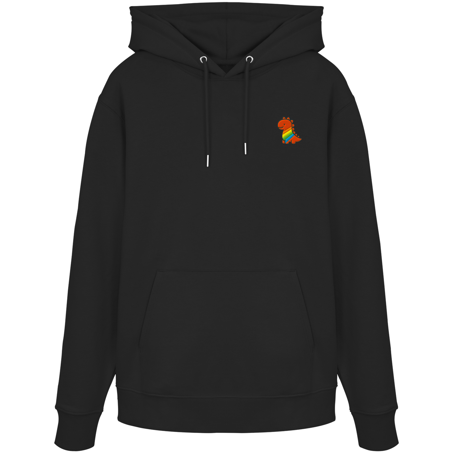 Rainbow Dino - Organic Hoodie
