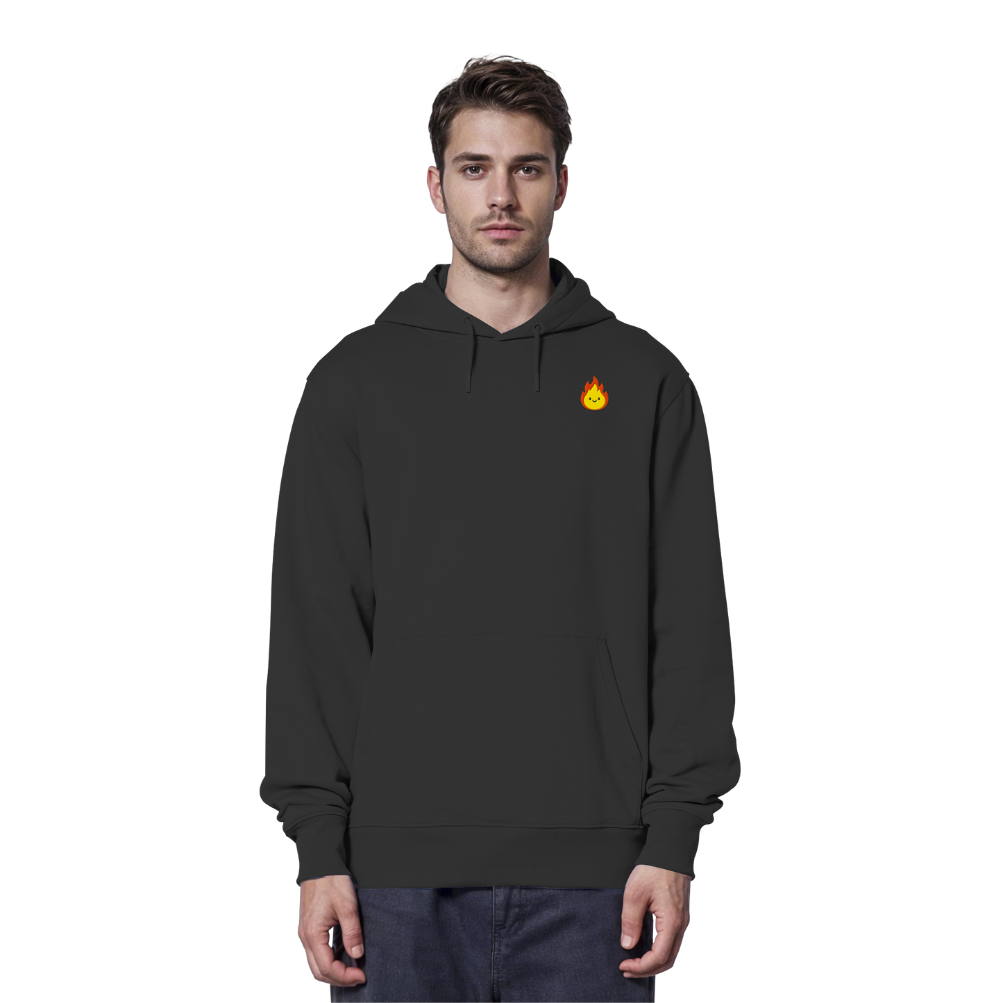 Happy Flame - Organic Hoodie