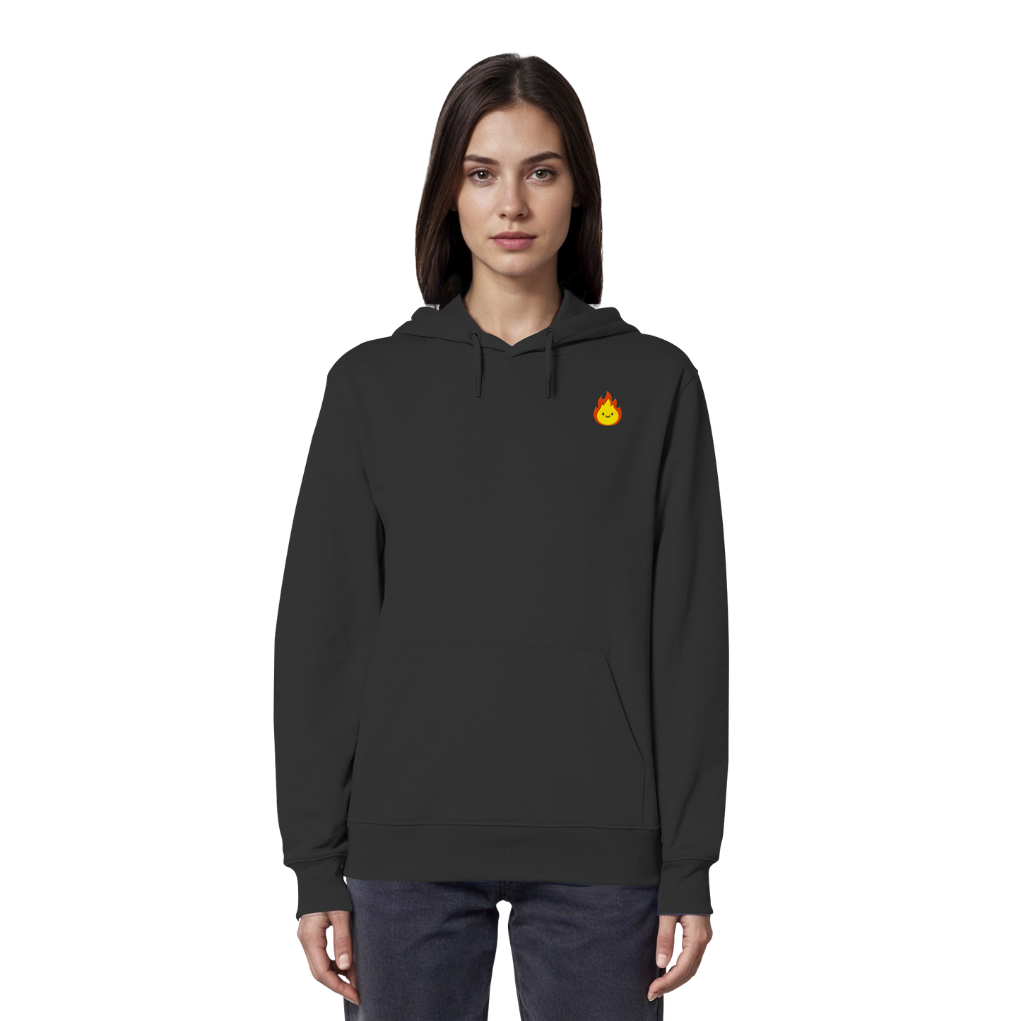 Happy Flame - Organic Hoodie