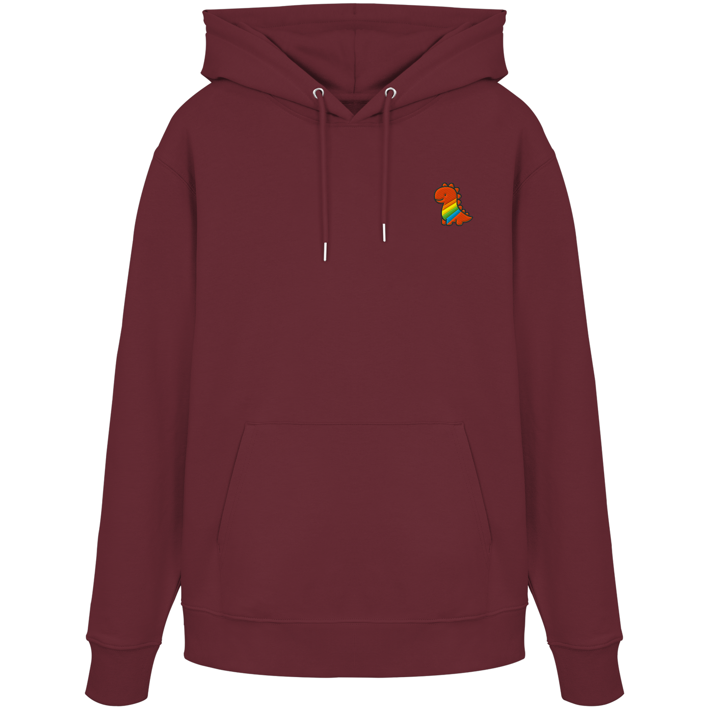 Rainbow Dino - Organic Hoodie