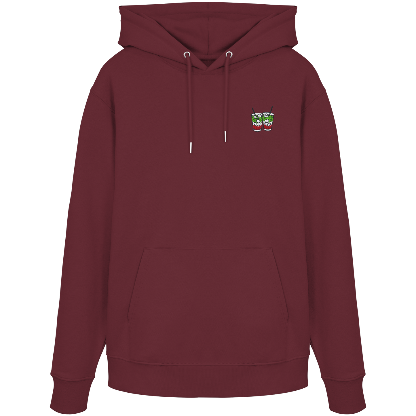 Strawberry Matcha Latte - Organic Hoodie