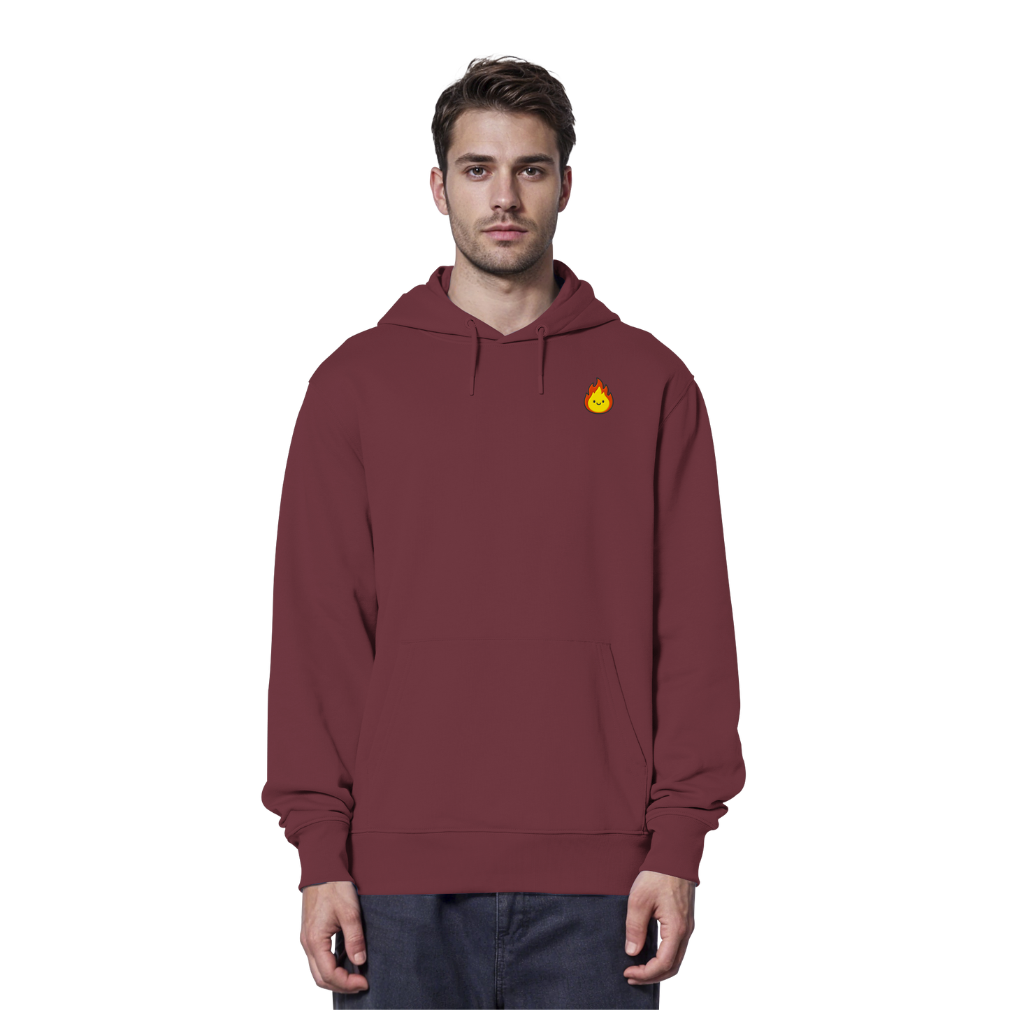 Happy Flame - Organic Hoodie