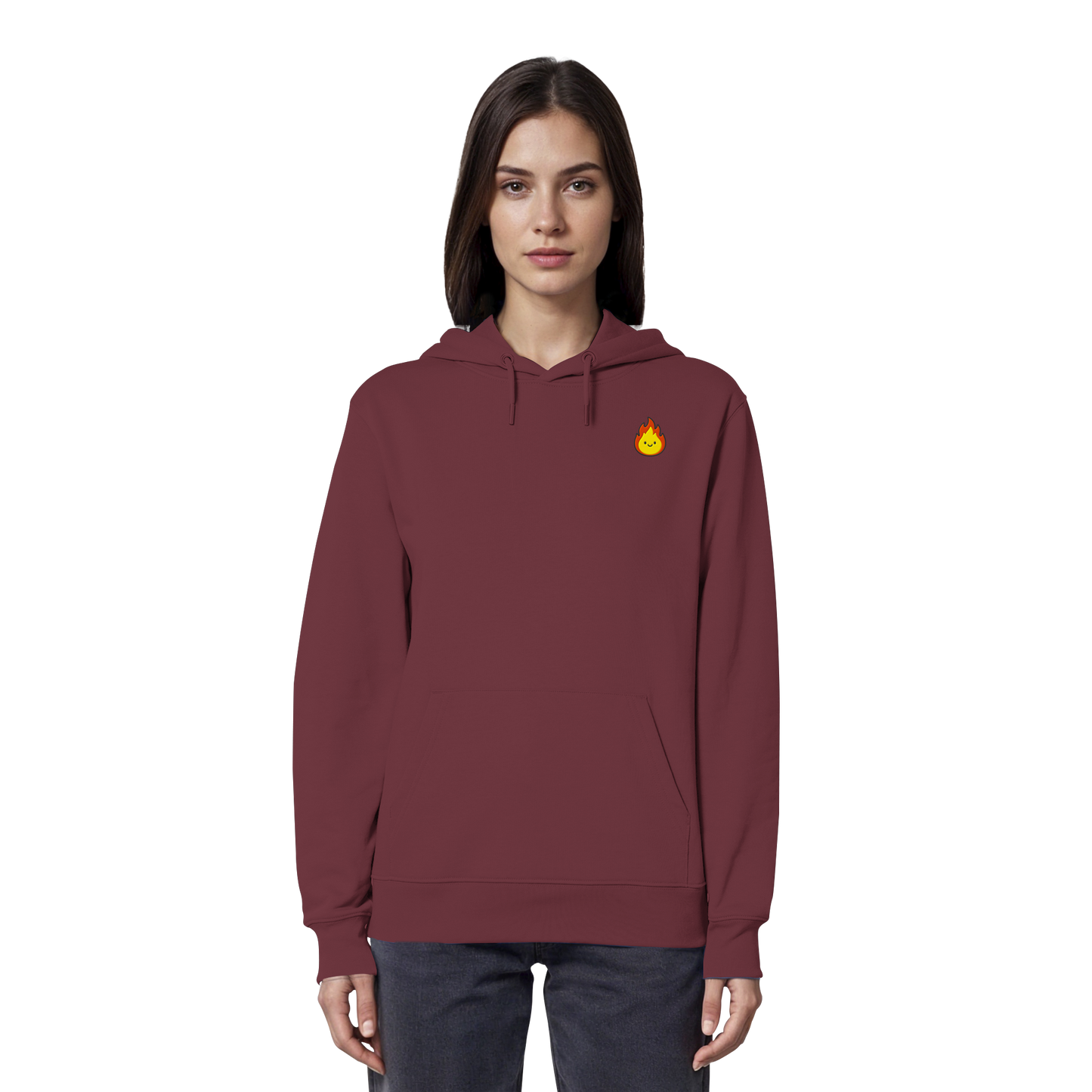 Happy Flame - Organic Hoodie