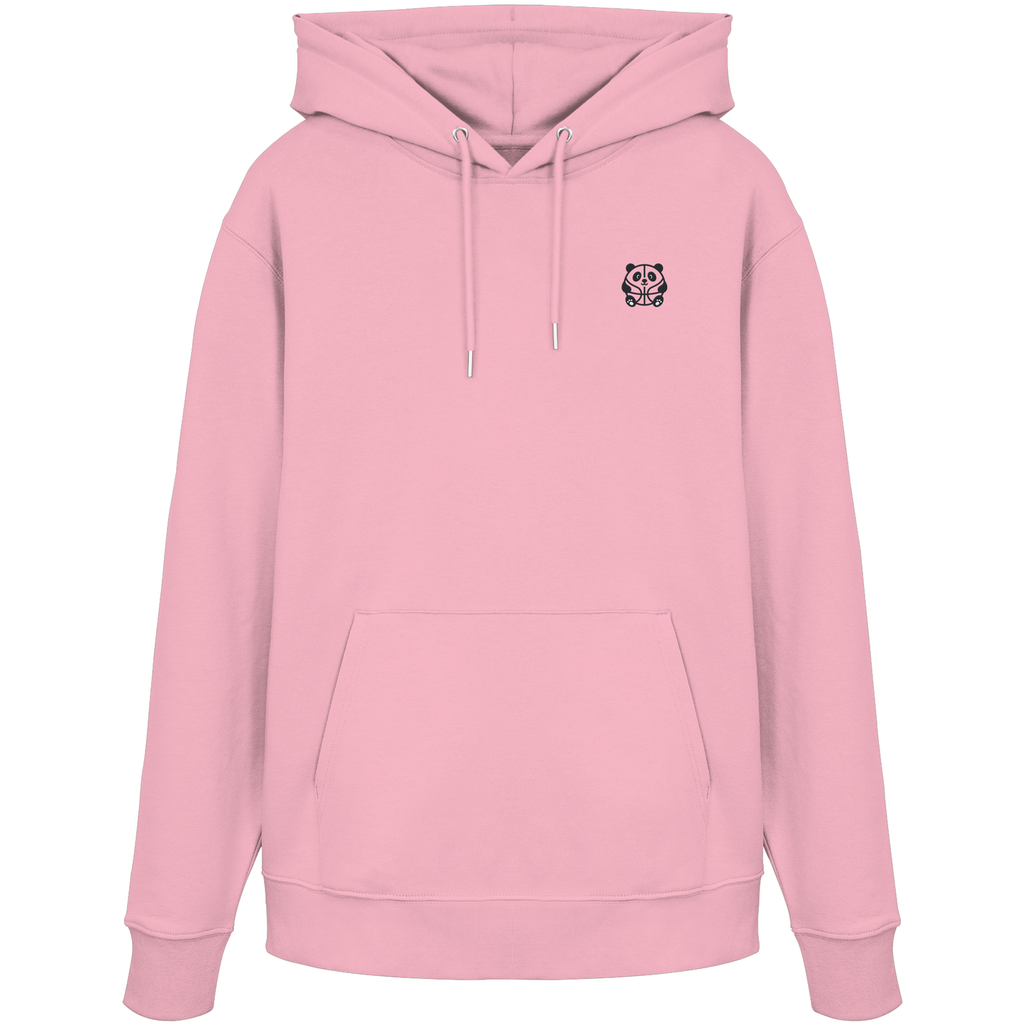 Basketball Panda Backprint - Organic Hoodie
