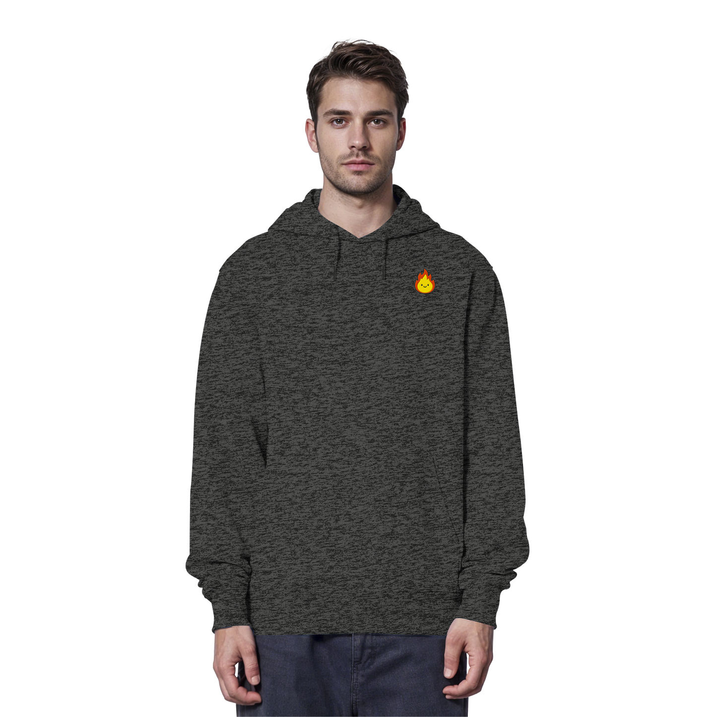 Happy Flame - Organic Hoodie