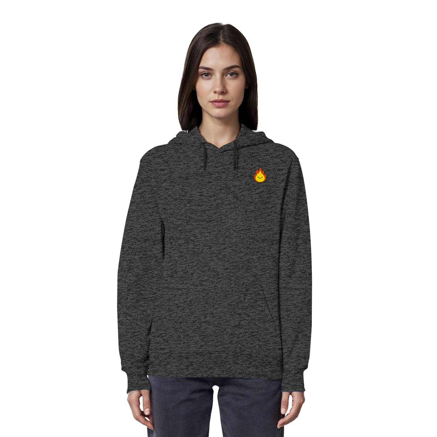 Happy Flame - Organic Hoodie