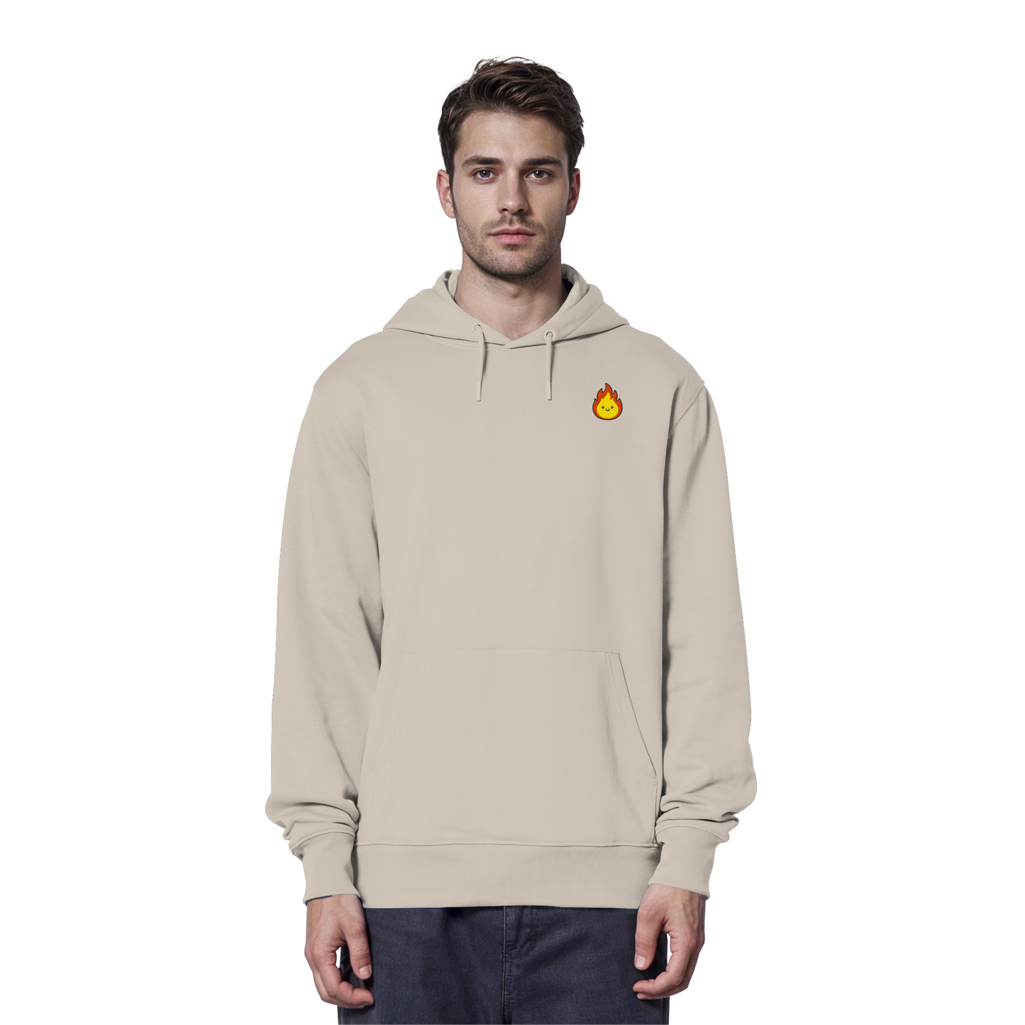 Happy Flame - Organic Hoodie