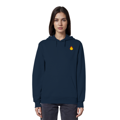 Happy Flame - Organic Hoodie