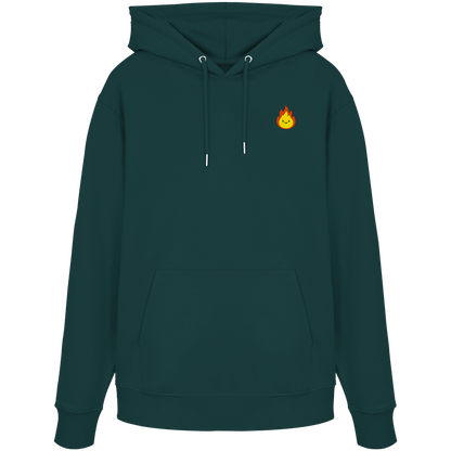 Happy Flame - Organic Hoodie