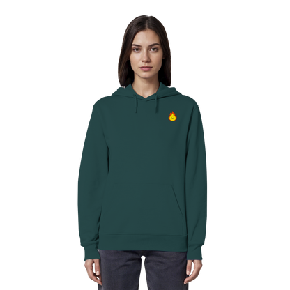 Happy Flame - Organic Hoodie