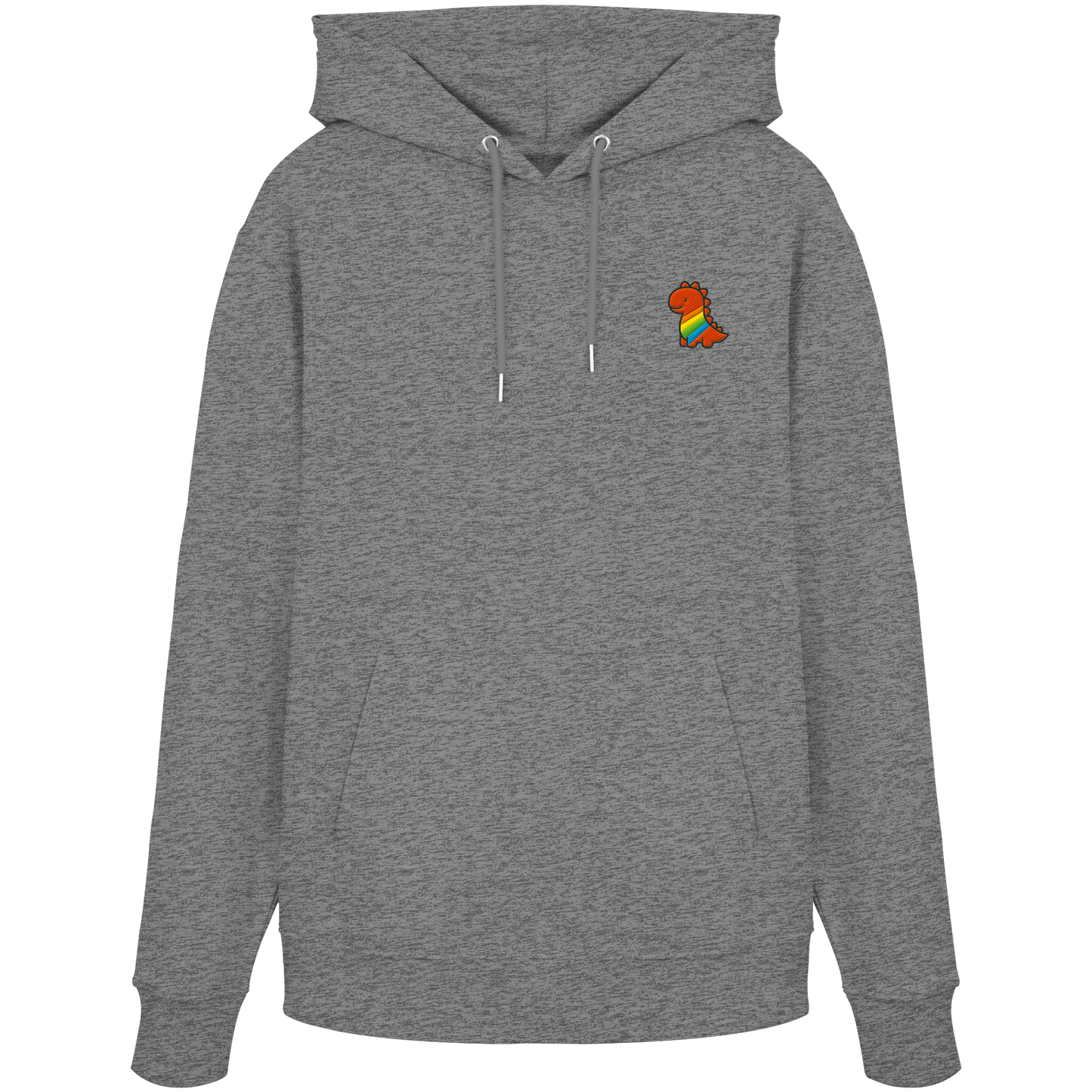 Rainbow Dino - Organic Hoodie