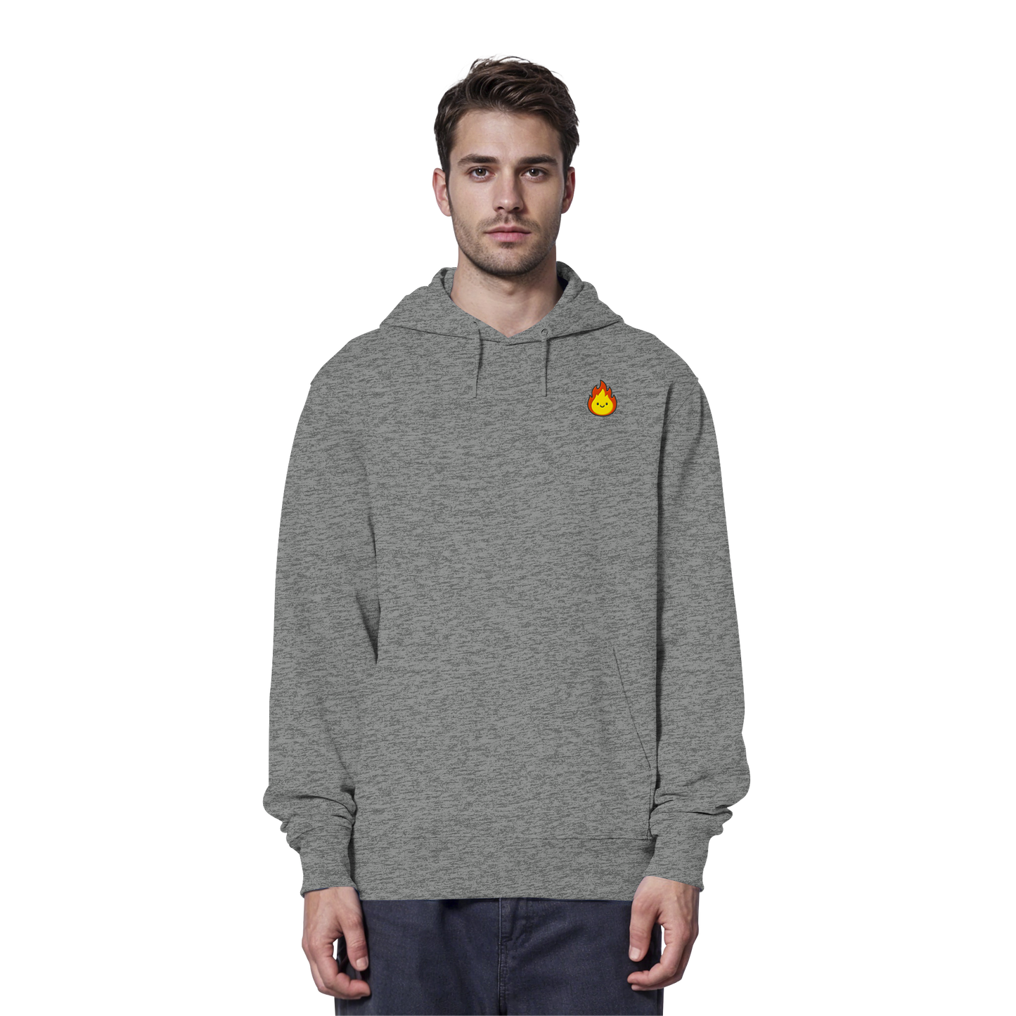 Happy Flame - Organic Hoodie