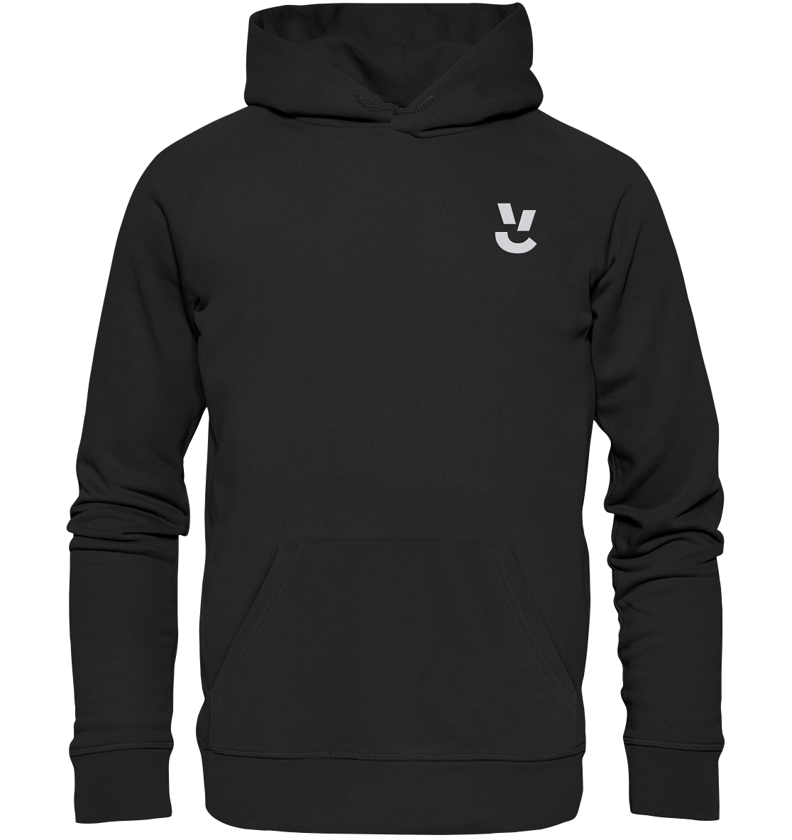 Codistry Logo Weiß - Organic Hoodie