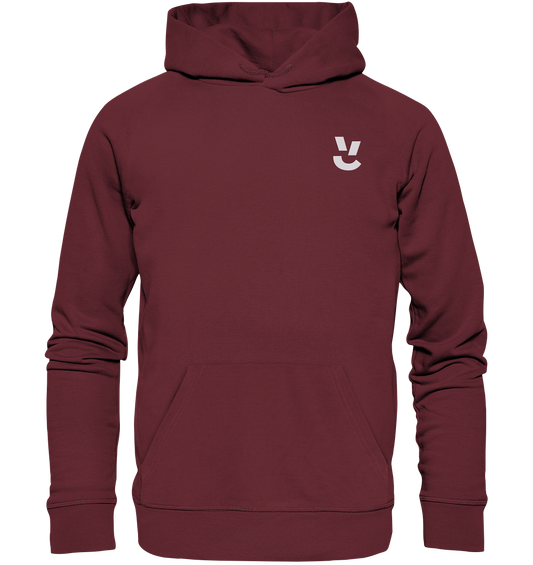 Codistry Logo Weiß - Organic Hoodie