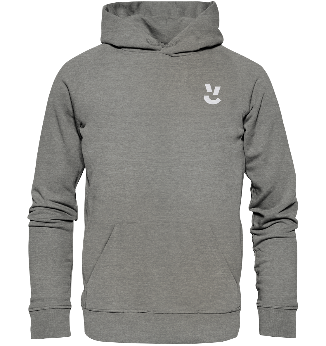 Codistry Logo Weiß - Organic Hoodie
