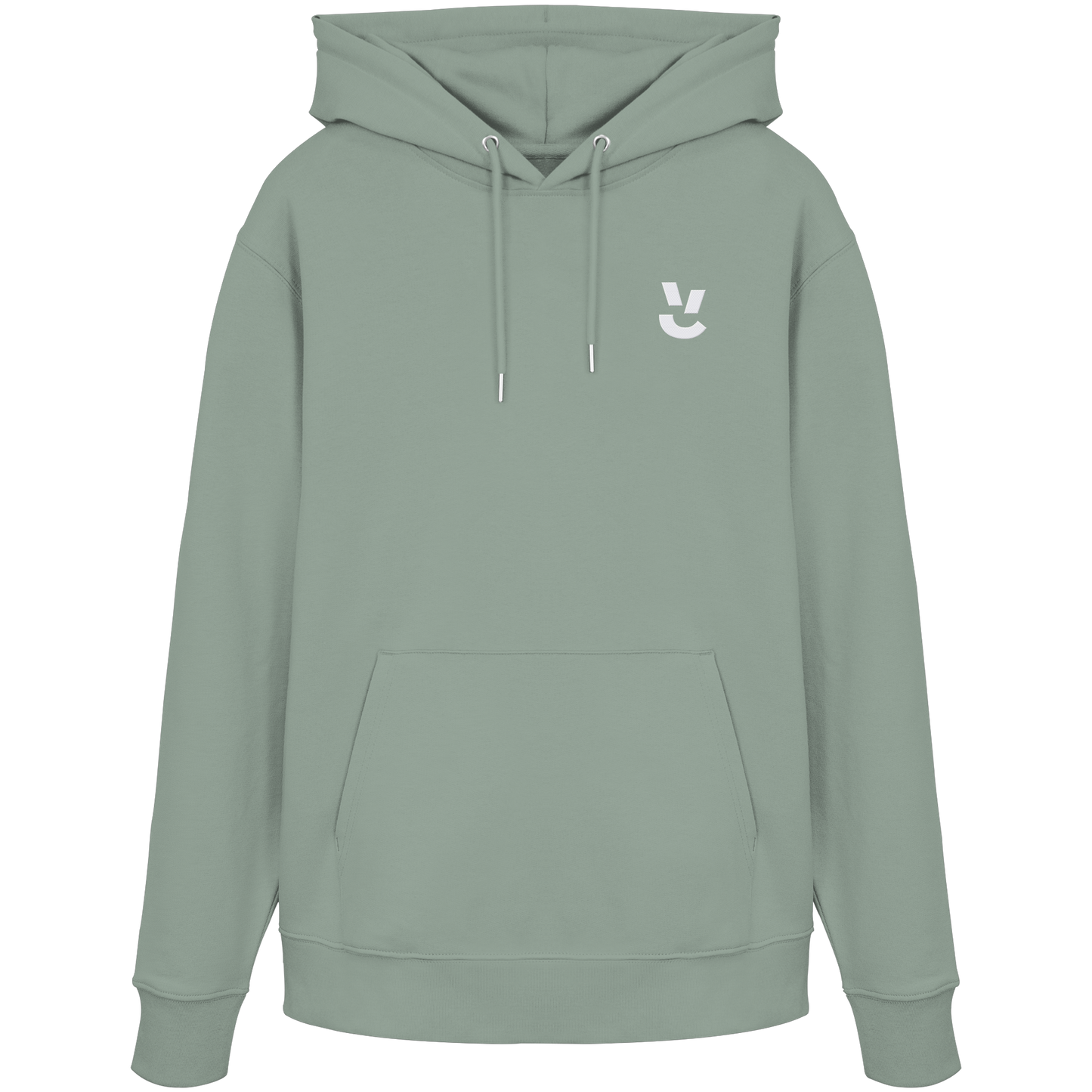 Codistry Logo Weiß - Organic Hoodie