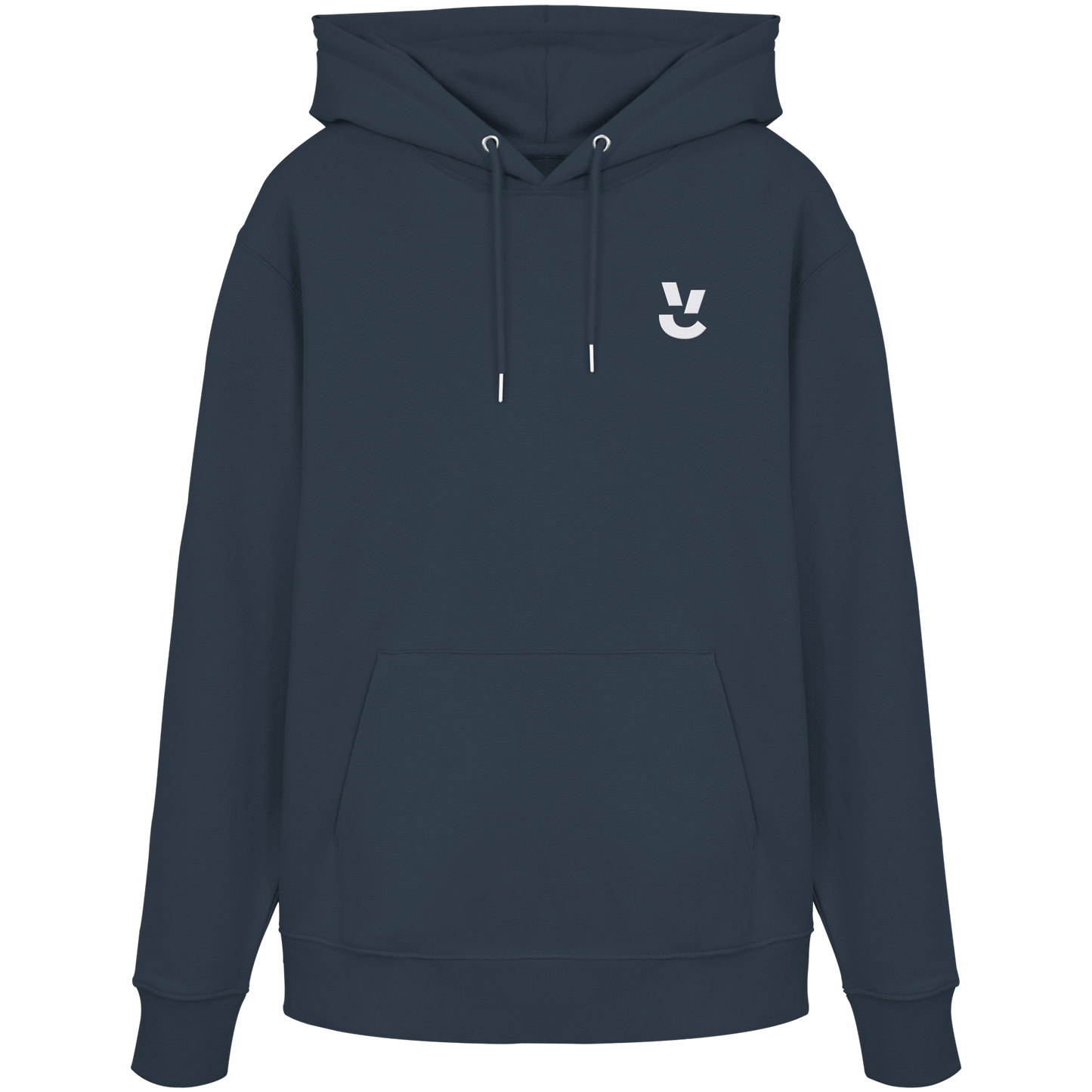 Codistry Logo Weiß - Organic Hoodie