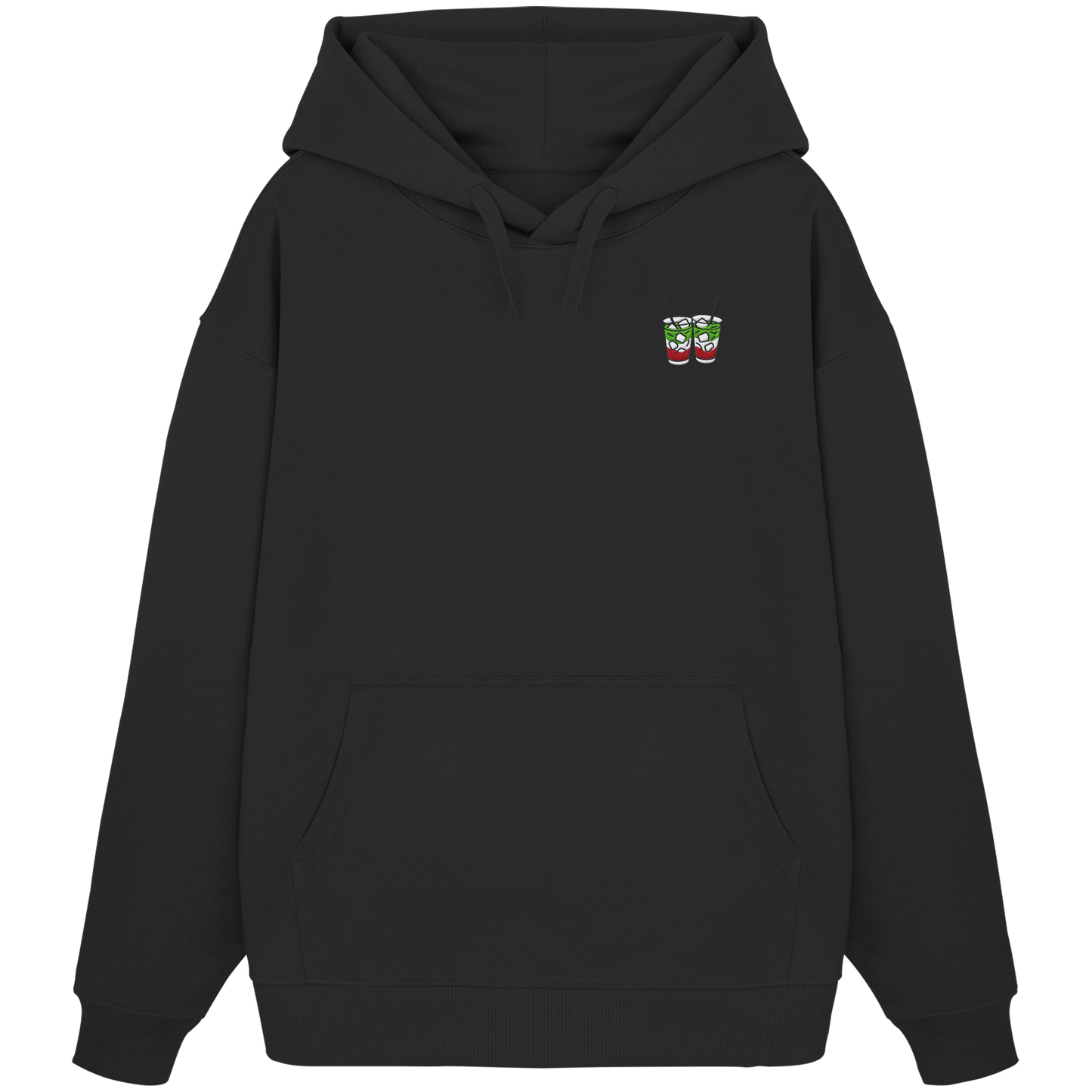 Strawberry Matcha Latte - Organic Oversize Hoodie