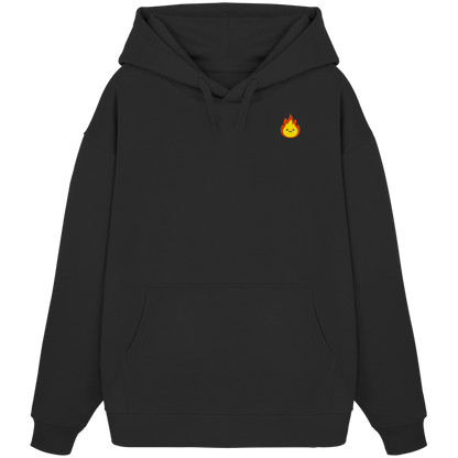 Happy Flame - Organic Oversize Hoodie