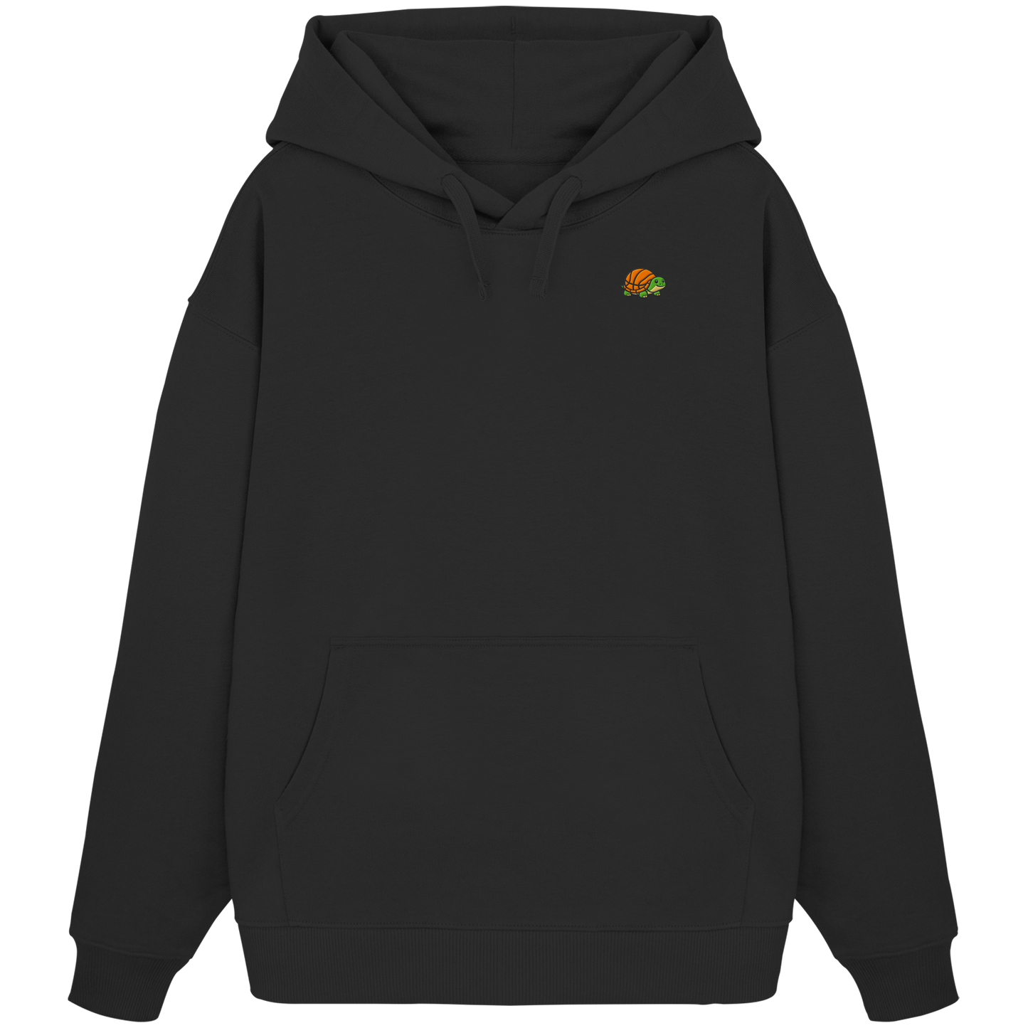Mr. Turtle Backprint - Organic Oversize Hoodie