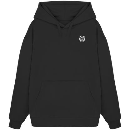 Basketball Panda Backprint - Organic Oversize Hoodie