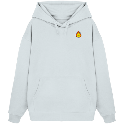 Happy Flame - Organic Oversize Hoodie