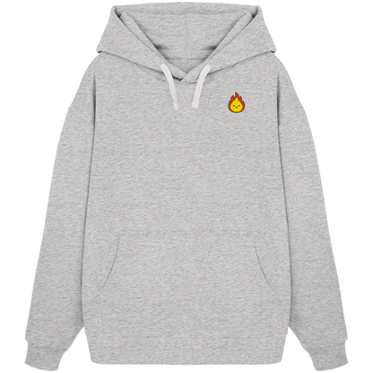 Happy Flame - Organic Oversize Hoodie