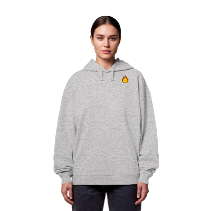 Happy Flame - Organic Oversize Hoodie