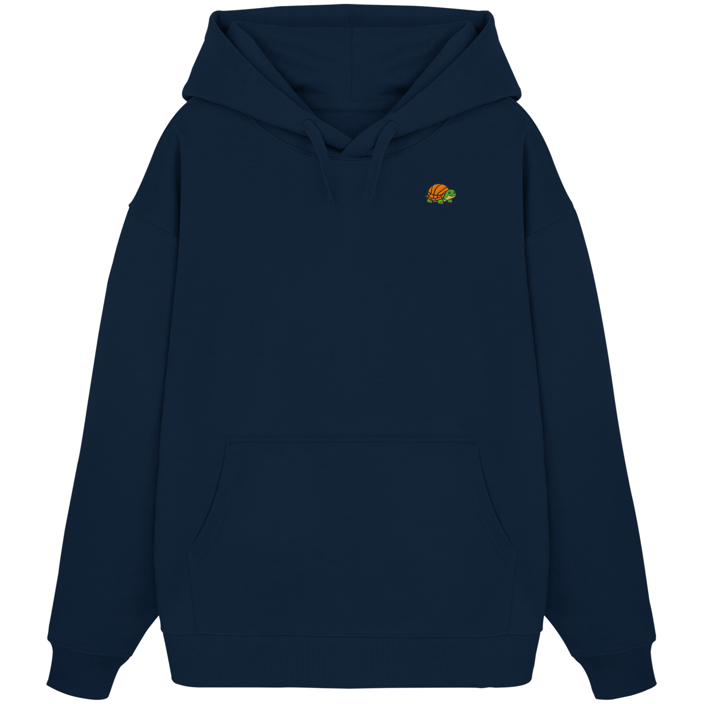 Mr. Turtle Backprint - Organic Oversize Hoodie