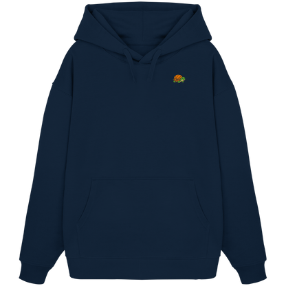 Mr. Turtle Backprint - Organic Oversize Hoodie