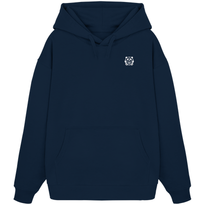 Basketball Panda Backprint - Organic Oversize Hoodie
