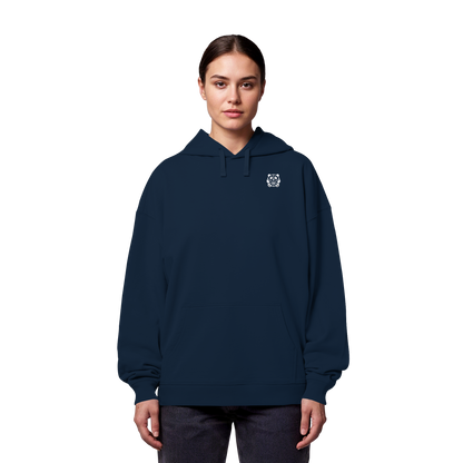 Basketball Panda Backprint - Organic Oversize Hoodie