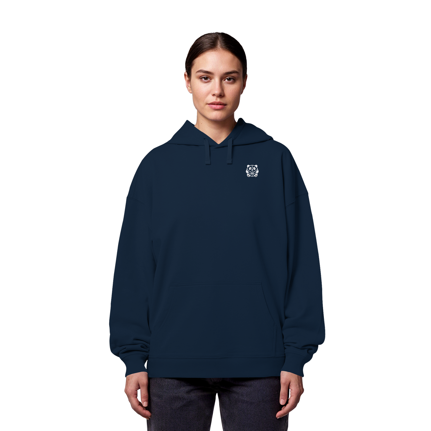 Basketball Panda - Organic Oversize Hoodie