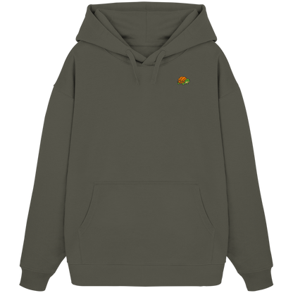 Mr. Turtle Backprint - Organic Oversize Hoodie